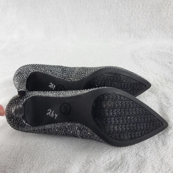 SOLD | Michael Kors Alina Flex Pump Rhinestone Pointed Toe | 9 M - Picture 7 of 9